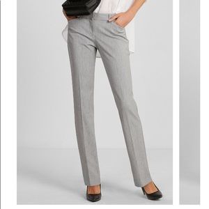 Express Editor Pant in light gray size 8S